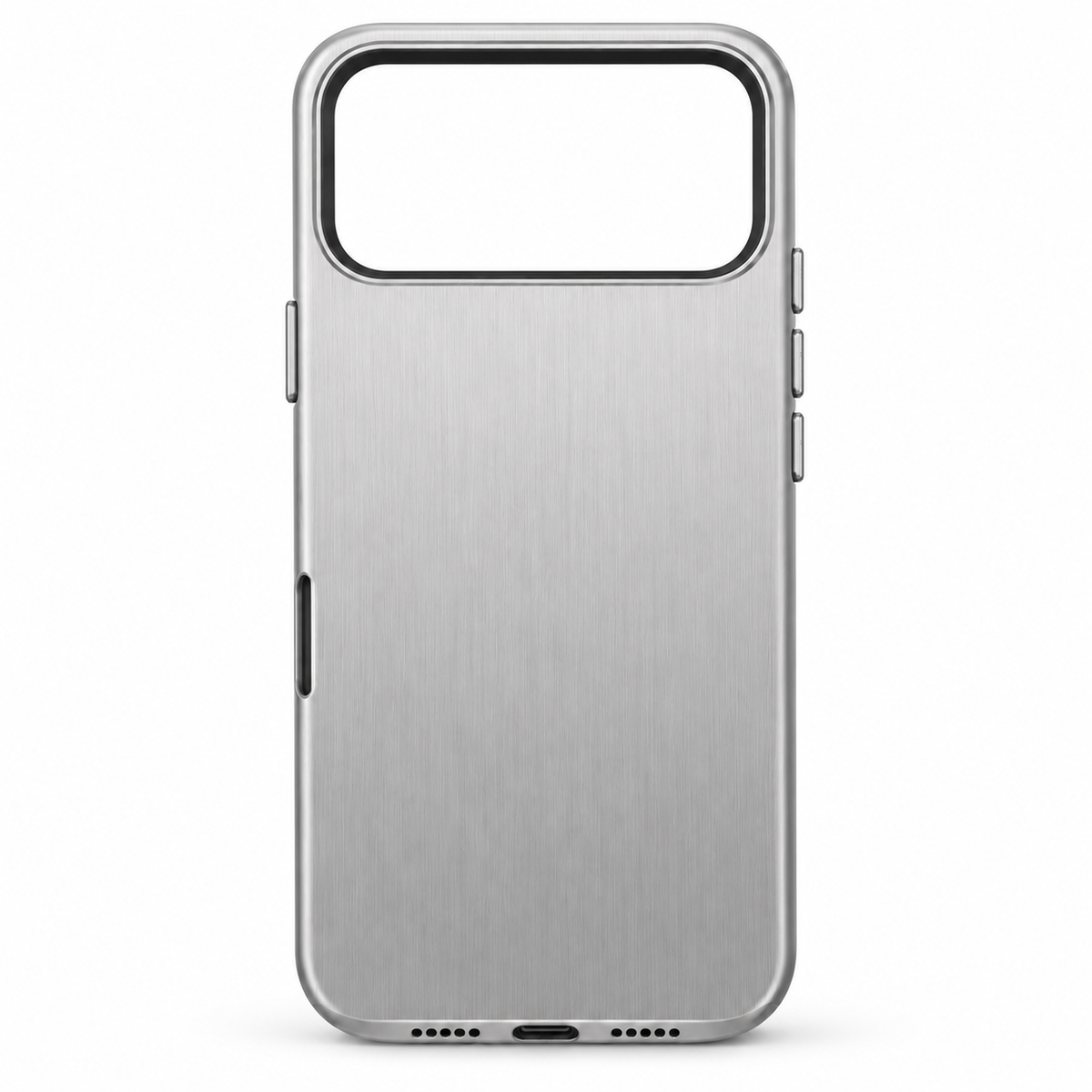 Metal iPhone Case with Brushed Finish and Interior Lining