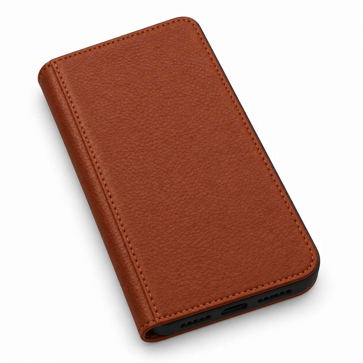 iPhone Wallet Folio Case with Card Slots and Folding Front Cover
