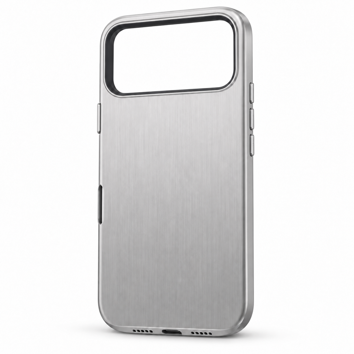 Metal iPhone Case with Brushed Finish and Interior Lining