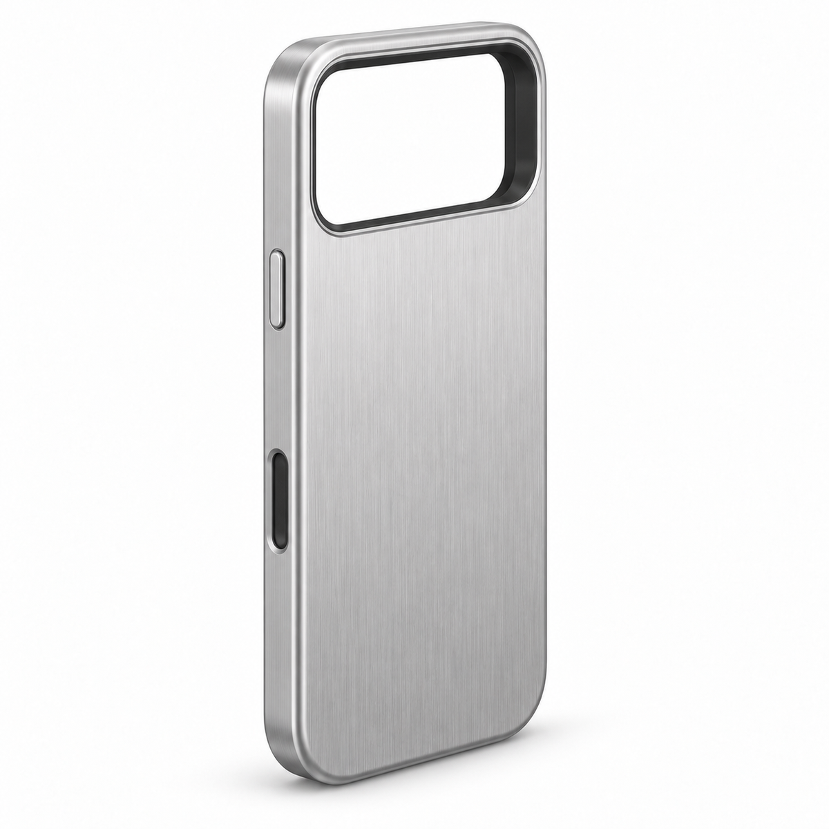 Metal iPhone Case with Brushed Finish and Interior Lining