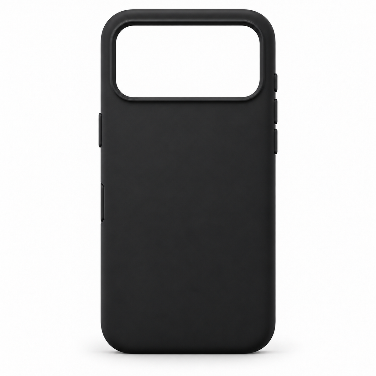 Silicone iPhone Case with Matte Finish and Soft Interior Lining