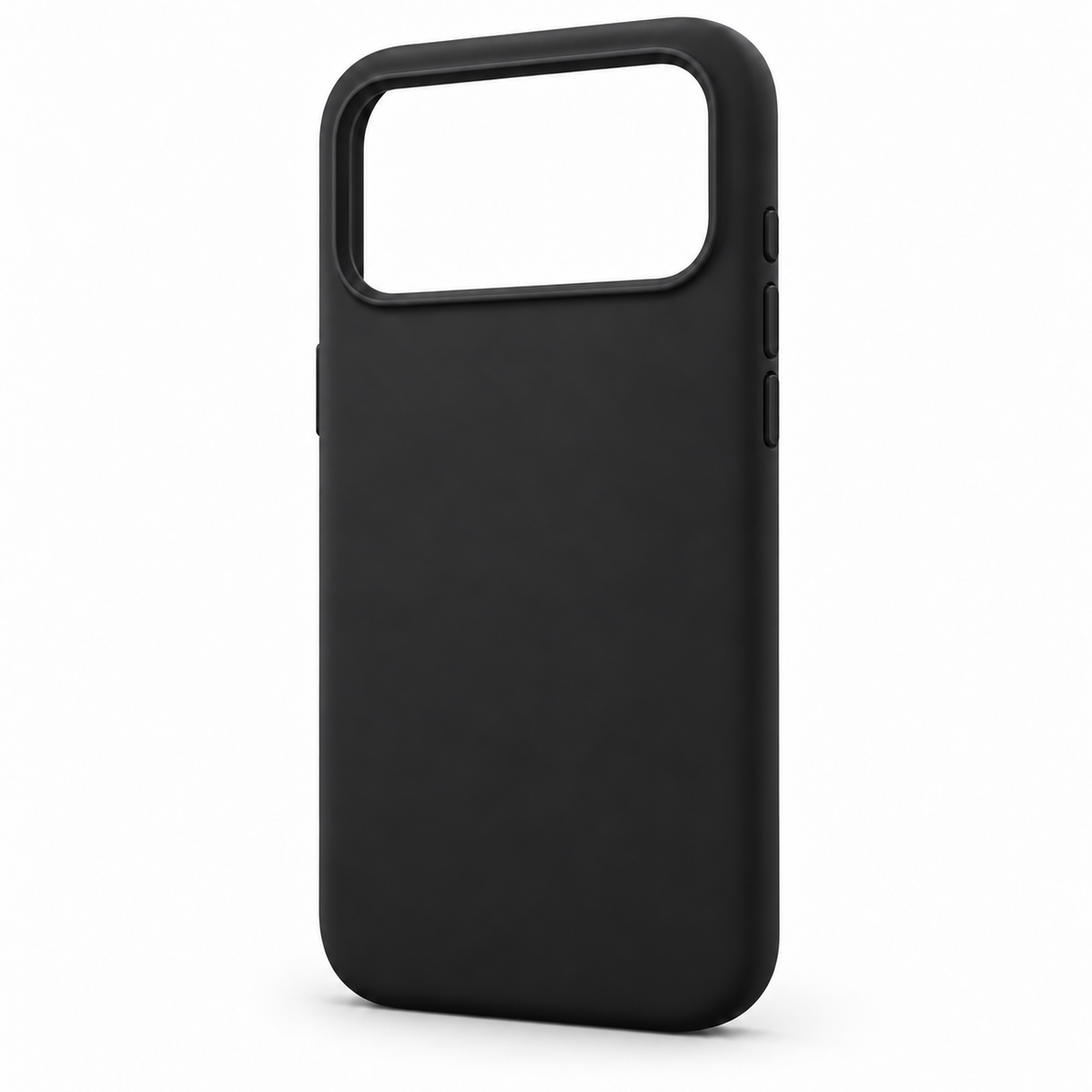 Silicone iPhone Case with Matte Finish and Soft Interior Lining